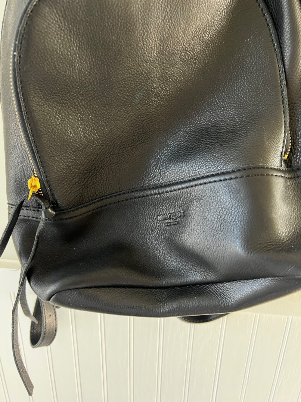Small Leather Backpack - Picture 2 of 5